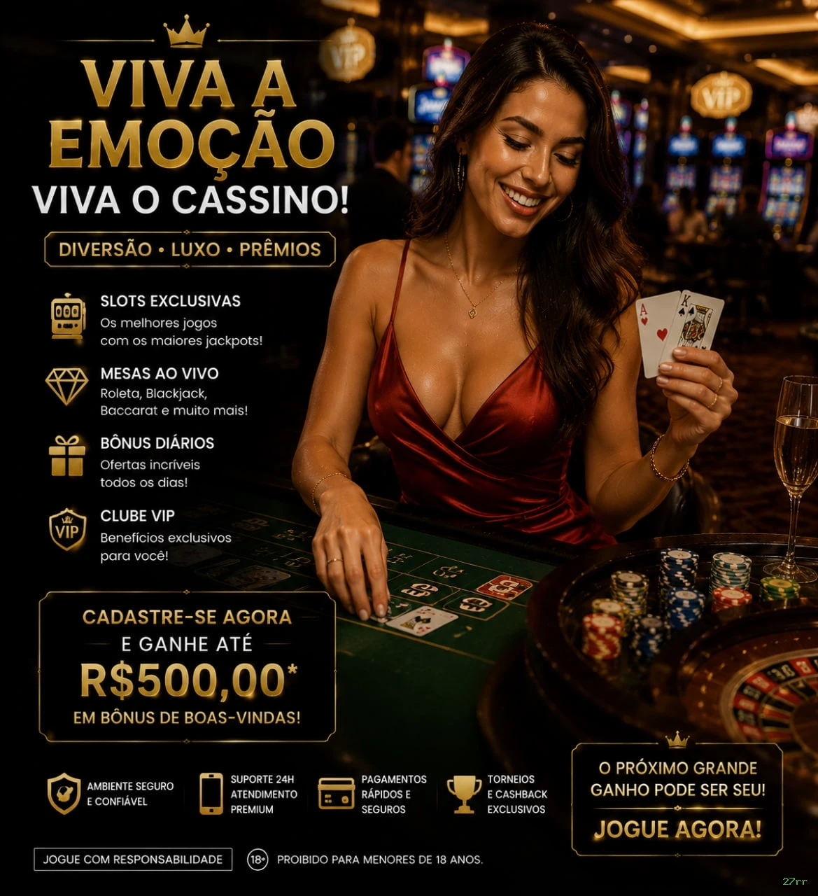 Download gratuito do app da 27rr